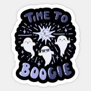 Time to Boogie Sticker